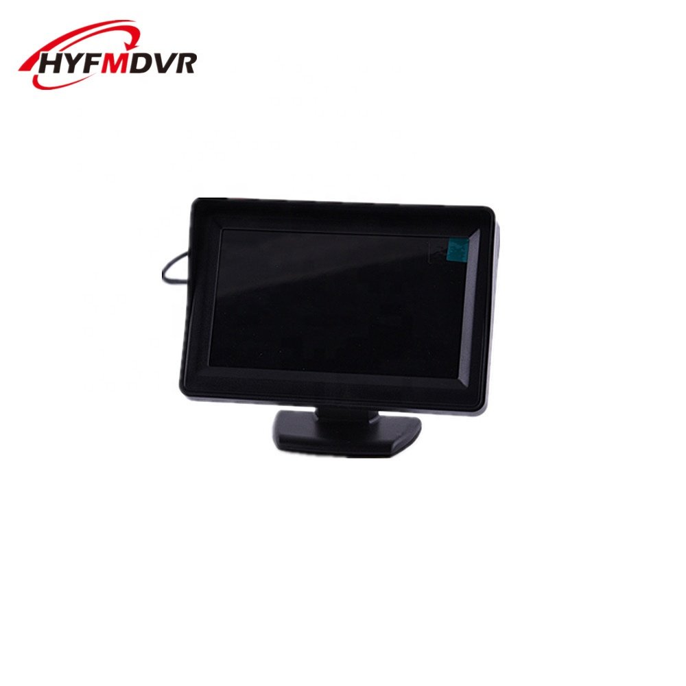 HYF 4.3 Inch Mini TFT Color LCD TV Monitor for Car School Bus Truck Van Taxi RV Trailer