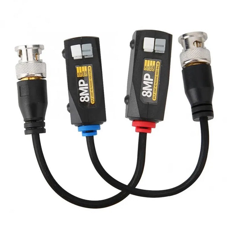 Hot sale balun 720P 960P 1080P 4MP 5MP 8MP Video Balun Compatible With all CVI TVI AHD CVBS 4K camera video balun