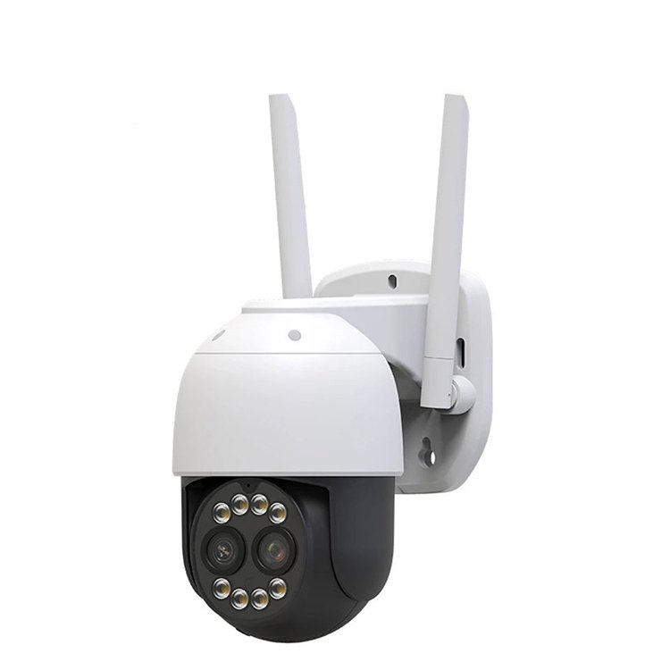 4MP Smart wifi Binoculars camera 4mp Dual Lens Wireless Wifi Outdoor Auto Tracking PTZ Camera