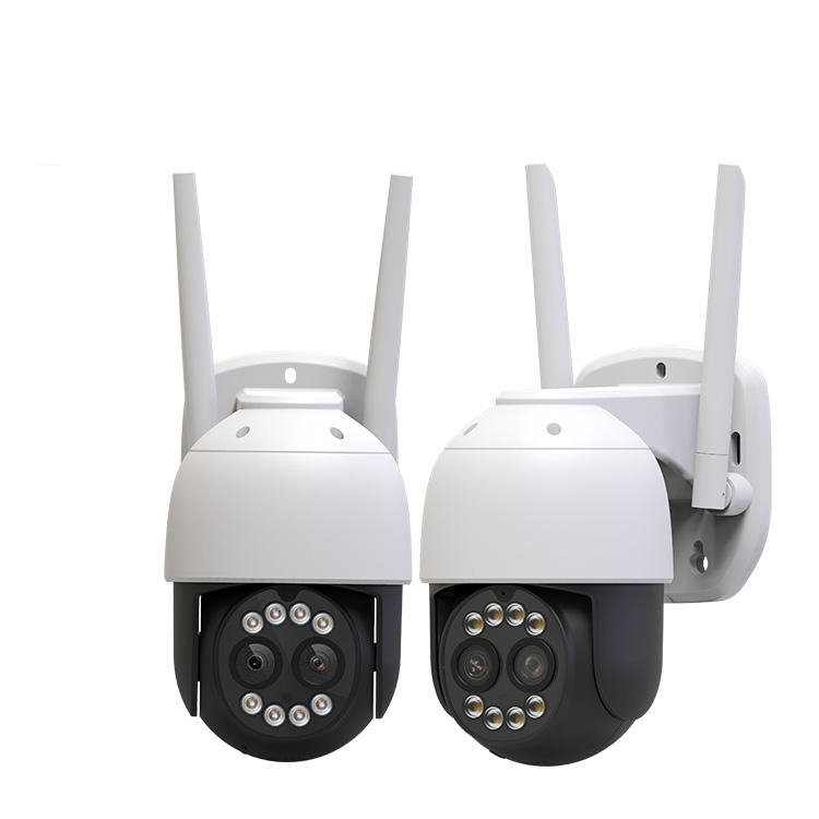 4MP Smart wifi Binoculars camera 4mp Dual Lens Wireless Wifi Outdoor Auto Tracking PTZ Camera
