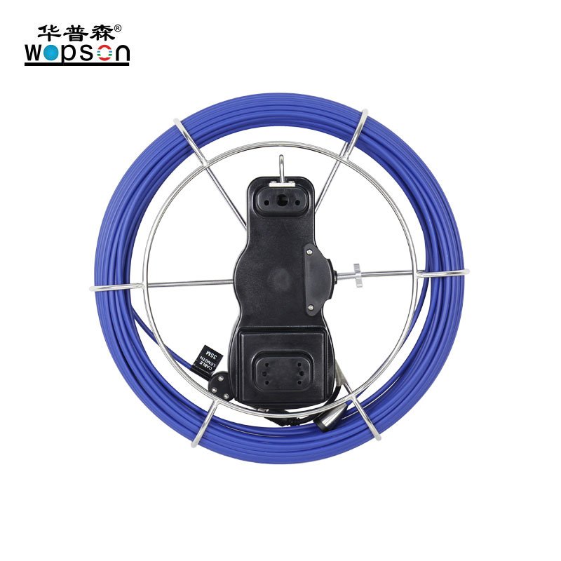 Portable Handheld Blue Cable Mini Head Endoscope Sewer Pipe Bulb Inspection Camera Used For Pipeline Inspection CCTV Camera
