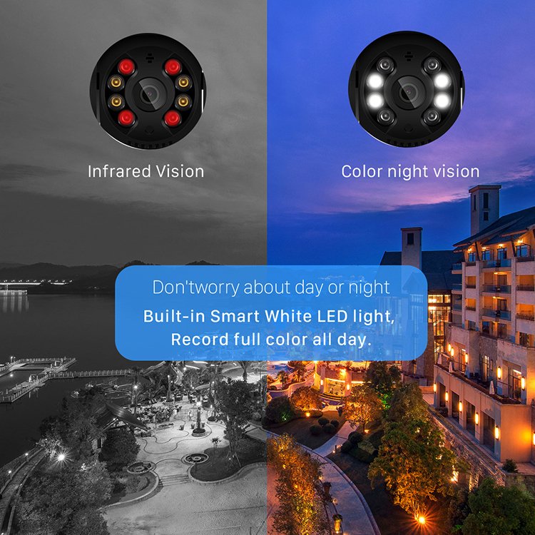 Alexa OEM Wireless Smart Home IPC Outdoor Security iCSee 5MP HD Mini WiFi Surveillance CCTV IP PTZ Network Camera