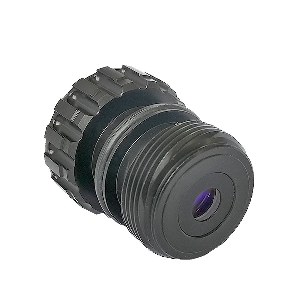 PVS14 PVS31 8mm F1.0 IR Objective Lens Panoramic Monitoring Lens for Night Vision Analog or Camera