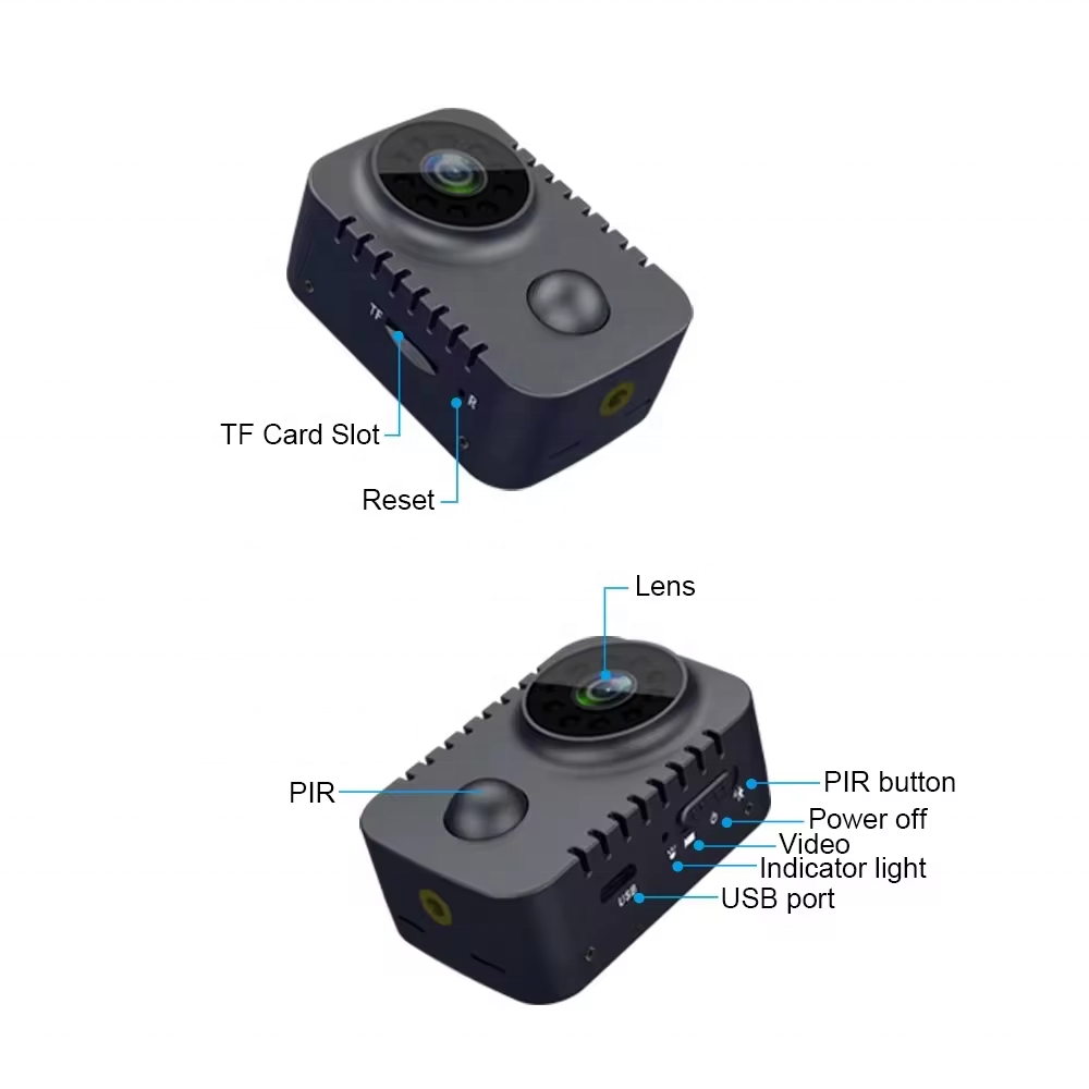 Long Standby MD29 MD31 Camera PIR Video Body Cam DVR Car Cameras New HD 1080P Night Vision Mini Camera
