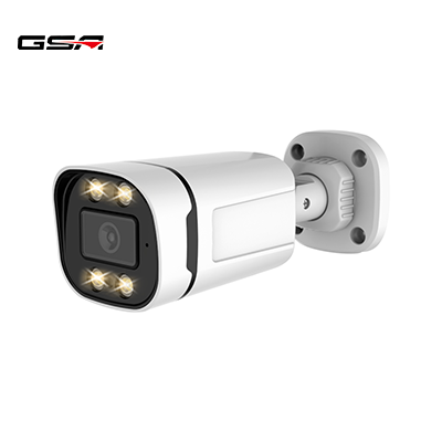 2MP 5MP outdoor waterproof CCTV TVI AHD coaxial audio camera full color night vision HD camera with warm light