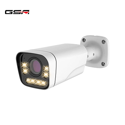 2MP 5MP outdoor waterproof CCTV TVI AHD coaxial audio camera full color night vision HD camera with warm light