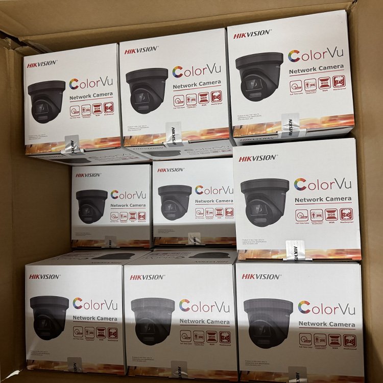 DS-2CD2387G2-LSU/SL DS-2CD2347G2-LSU/SL HIK 4MP 8MP Two Way Audio ColorVu Fixed Turret Network Camera