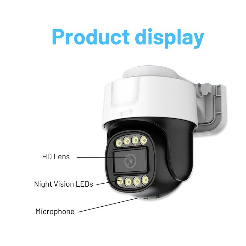 Very good camera coaxial audio AHD PTZ Rotary 3MP XMEYE TVI CVI all-in-one analog CCTV camera