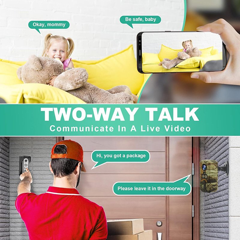 Wifi IP Mini CCTV Night Vision Camera