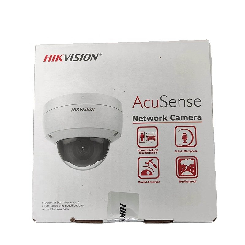 Hik 4 MP Built-In Two-way Audio DS-2CV2141G2-IDW Outdoor Audio Fixed Dome Network Camera Wi-Fi Connection