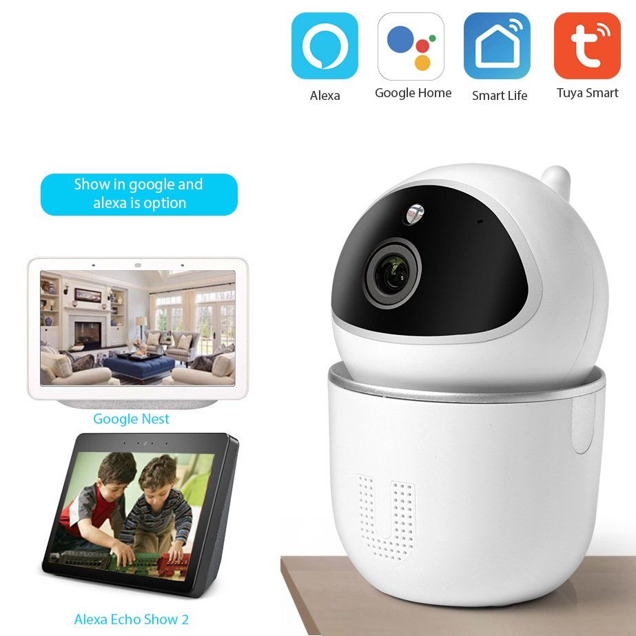 Auto-tracking Wifi IP Camera 1080P Indoor Mini Camera Tuya Smartlife Wireless Mini Network Camera