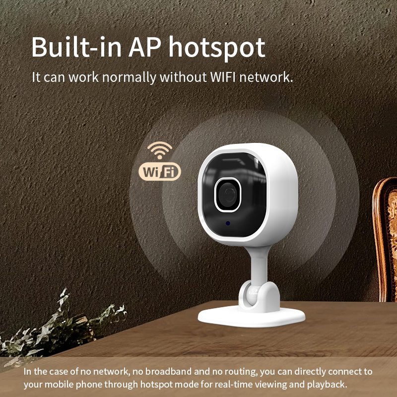 A3 Mini Wireless Wifi Smart Recording Home Security Camera Night Vision Motion Detection Mobile Remote View Baby Camera