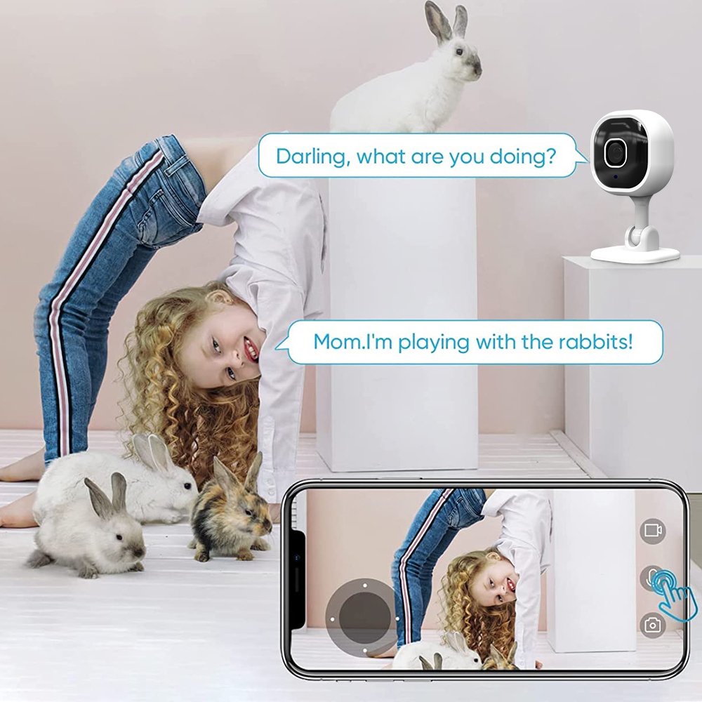A3 Mini Wireless Wifi Smart Recording Home Security Camera Night Vision Motion Detection Mobile Remote View Baby Camera