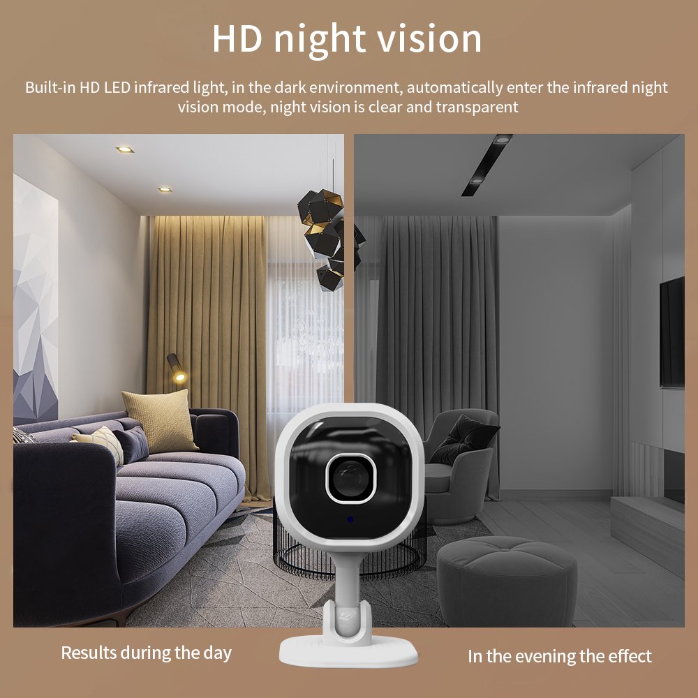 A3 Mini Wireless Wifi Smart Recording Home Security Camera Night Vision Motion Detection Mobile Remote View Baby Camera