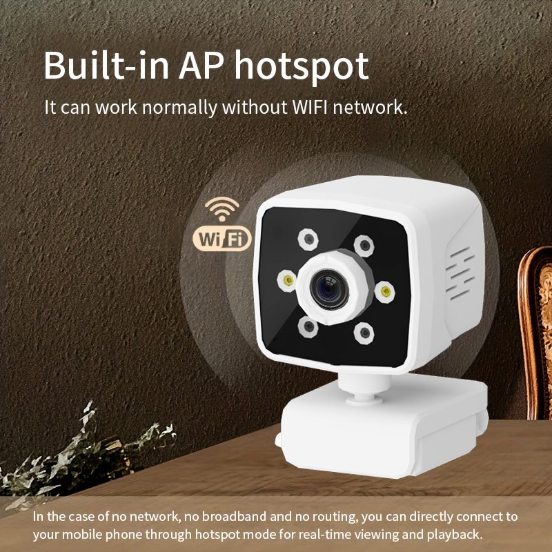 New Arrival Home Security Wireless Baby Room IP Camera Smart Small Mini Wifi Camera 1080P Network Camera With Night Vision
