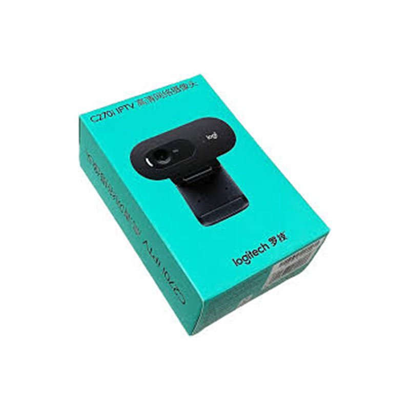 Logitech C270i Hd Black Webcam Built-in Microphone 720P home office desktop laptop usb webcam Mini Camera