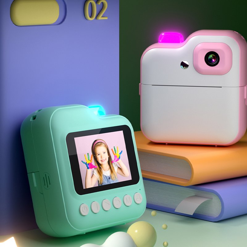 Factory Popular boys girls Kids instant print camera children's HD instant photo film camera For outdoor mini impresora