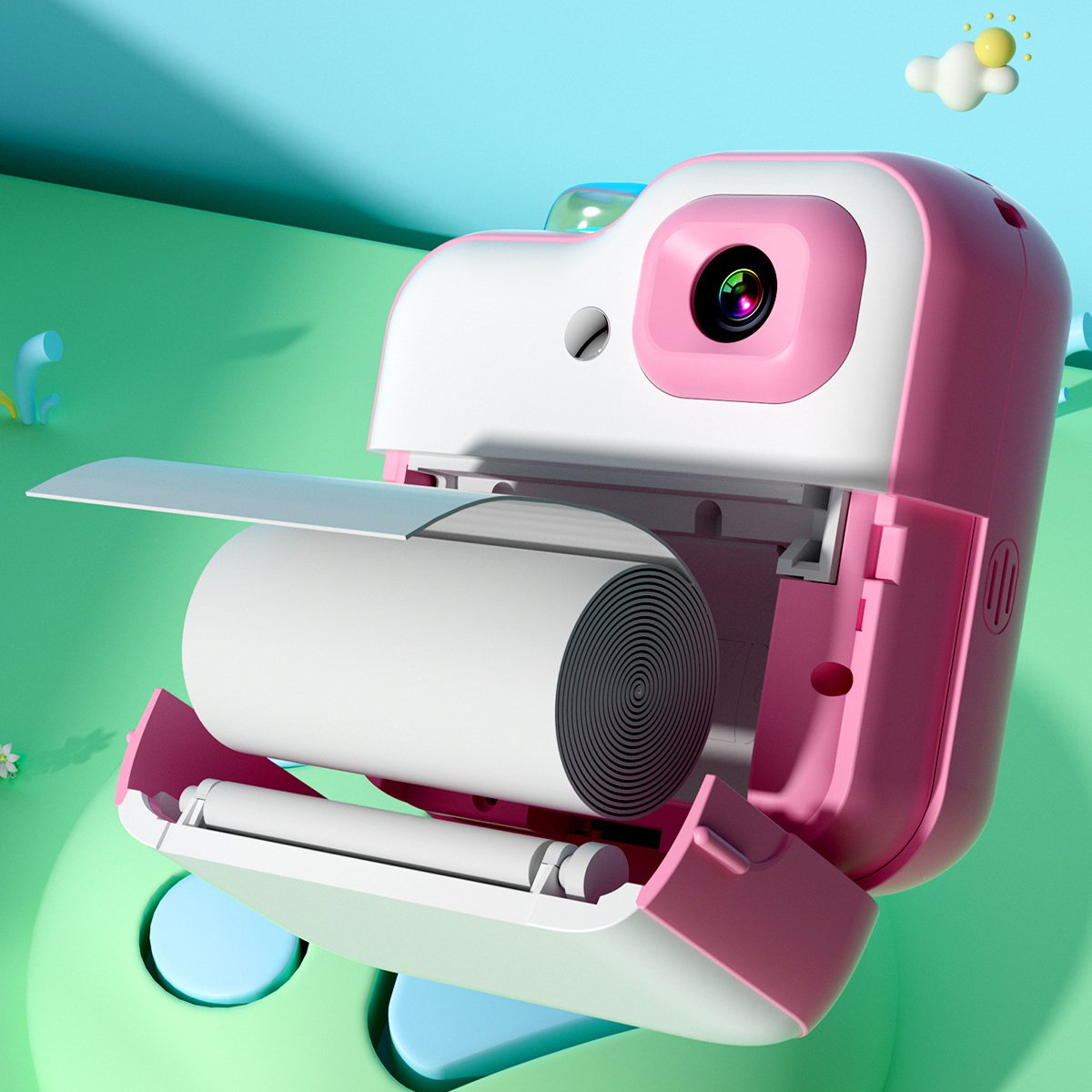 Factory Popular boys girls Kids instant print camera children's HD instant photo film camera For outdoor mini impresora