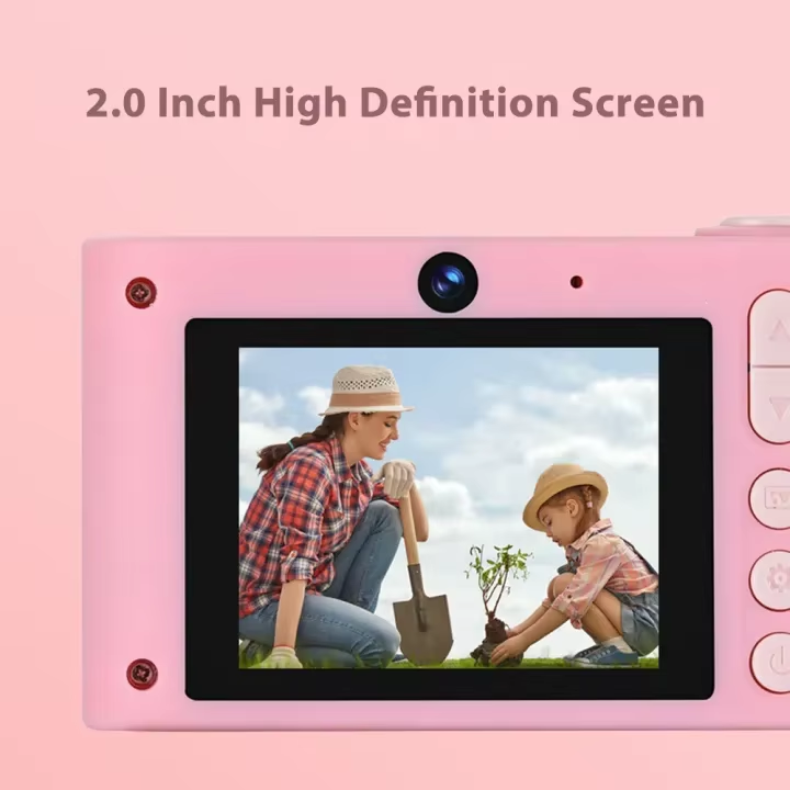 A16 Mini kids Camera 2.0 inch Dual lens Children Digital Video Camera Gift Birthday Christmas Kid Camera