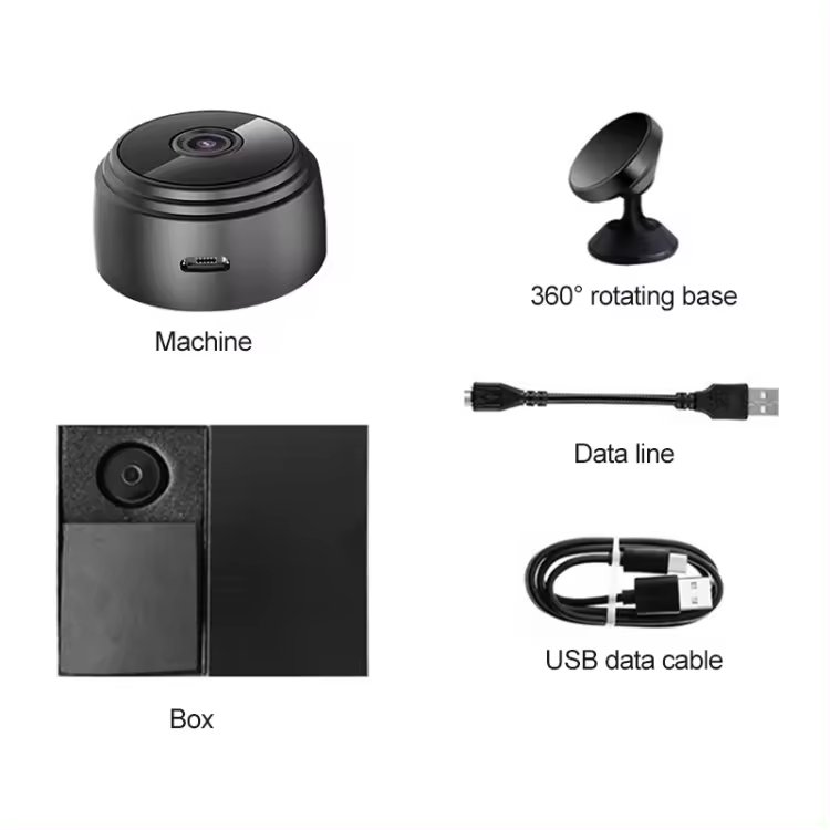 Best Selle TTLOCK WiFi Night Vision Video HD 1080P Home Security Camera