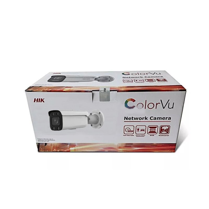 Hik 4MP Night Vision Motorized Varifocal Network Camera DS-2CD2647G2-LZS Full Color IP Bullet Camera