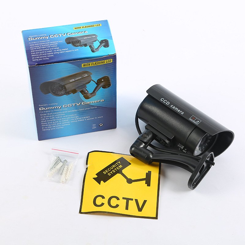 Free Sample Realistic looking dummy analog bullet waterproof CCTV security camera