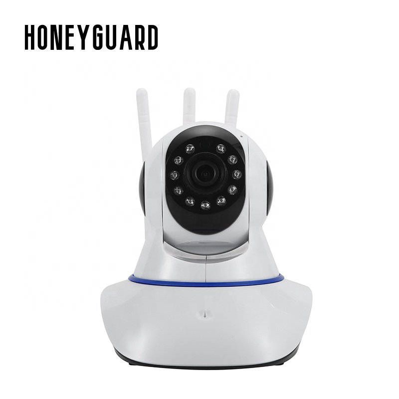 HONEYGUARD SFC015 Factory Price Smart Wifi Camera Wireless 360 Degree CCTV Camera HD Infrared Night Vision Home Network Camer