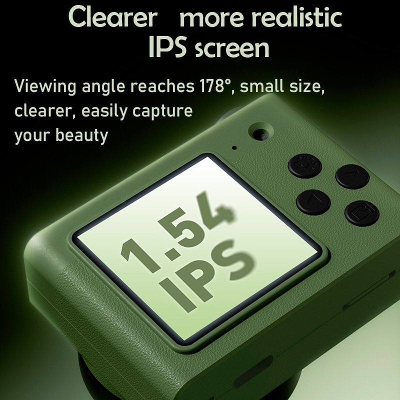 kids camera digital Toys 1.54 Inch Ips HD Screen Front and back Camera Cute Child Mini Camera toys
