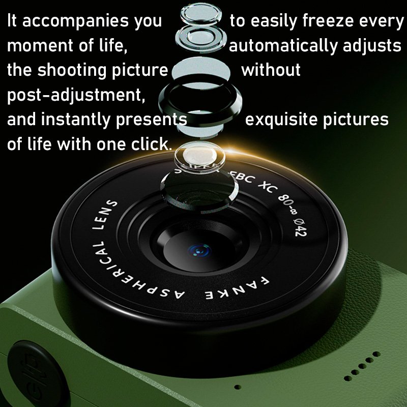 kids camera digital Toys 1.54 Inch Ips HD Screen Front and back Camera Cute Child Mini Camera toys