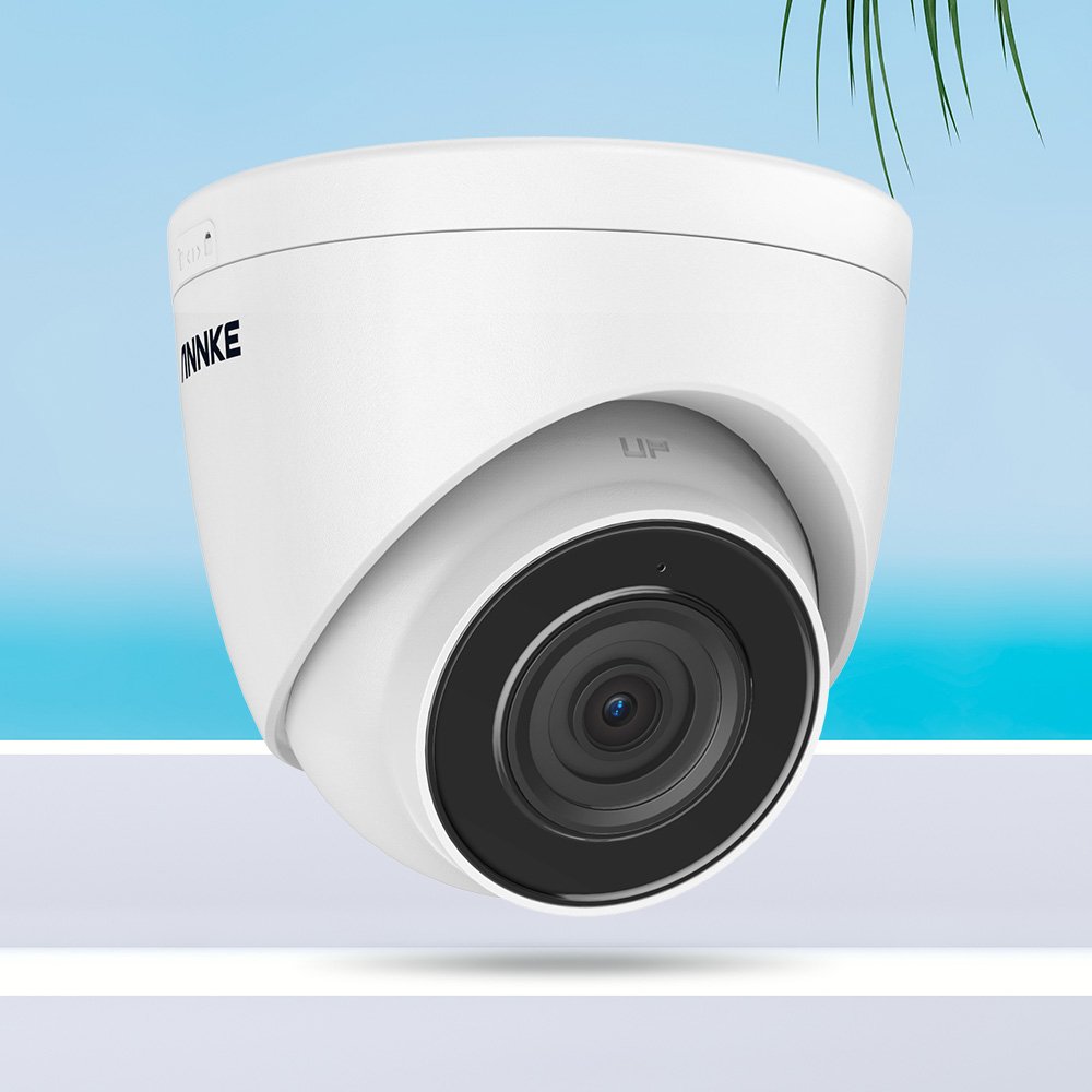 ANNKE 5MP Network POE IP Camera with Audio AI Human and Vehicle Detection Home Security Camera Outdoor Surve illance CCTV Camera