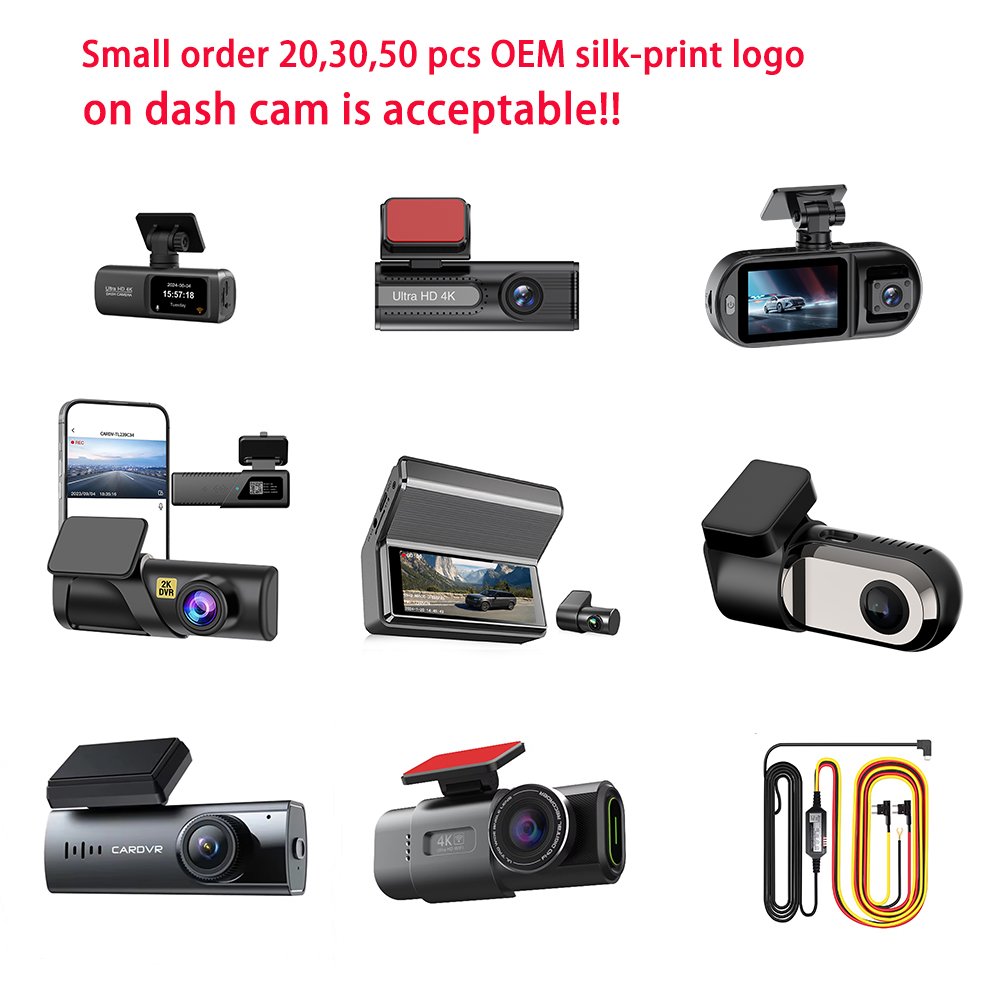 Mini Car Dvr 4K Dash Camera Wifi Dual Lens Front And Rear Car Camera Black Box Dash Cam 4K For Car
