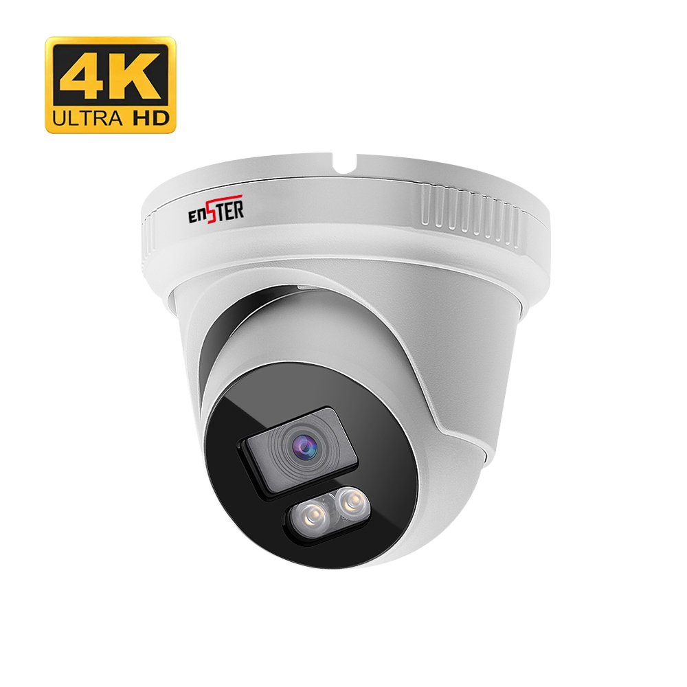 ENSTER Hotsales Factory 5MP 4K Turret Night vision POE HD IP Surveillance Security CCTV Network Camera