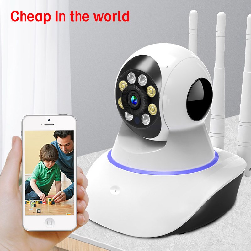 Smart Home Security 1080P WiFi IP Network Camera CCTV Camera Monitoring 3 Antennas