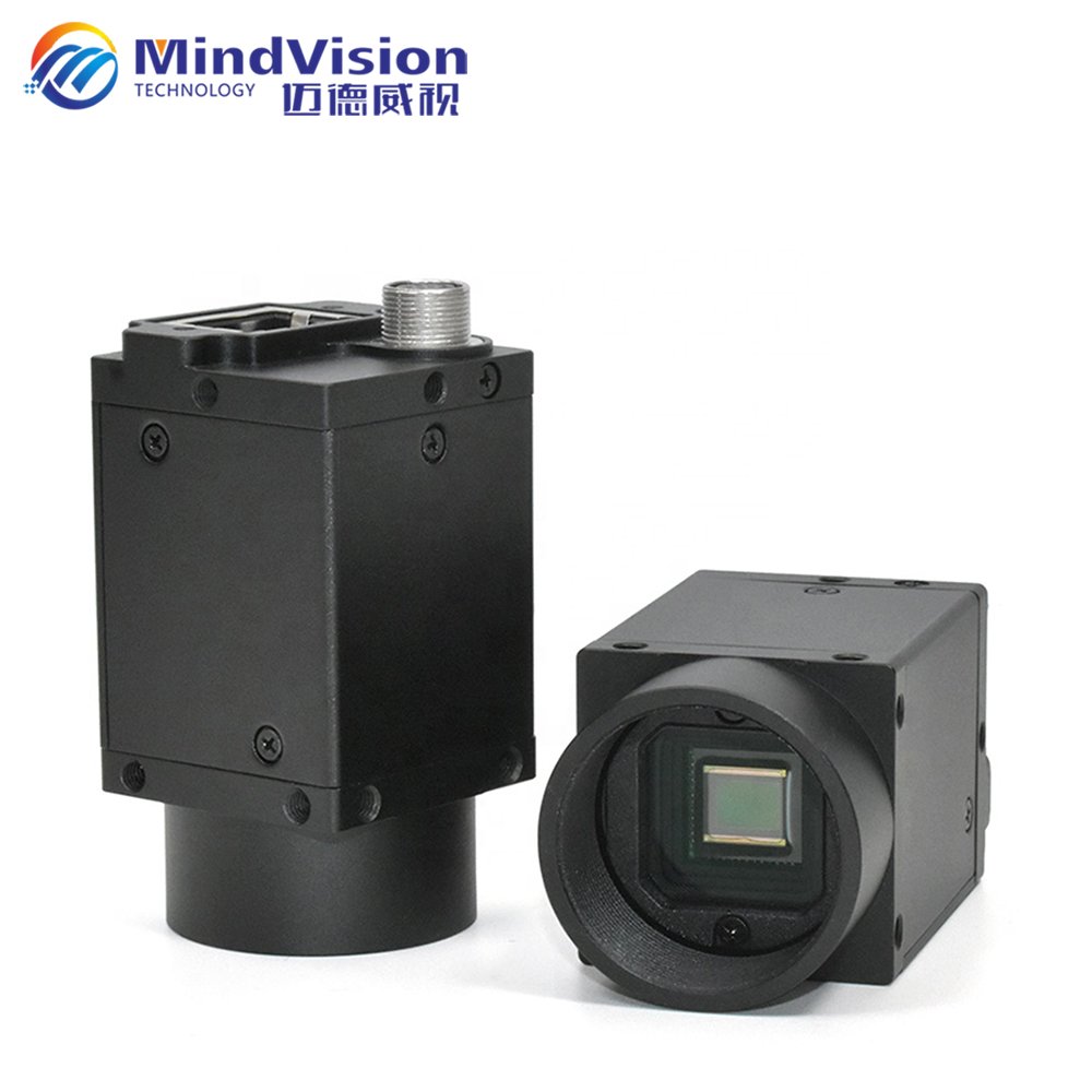 MindVision High Speed 1.2MP 1/3'' Rolling Shutter GigE Industrial Camera 60.5FPS CMOS Ethernet Camera C Mouth for Machine Vision