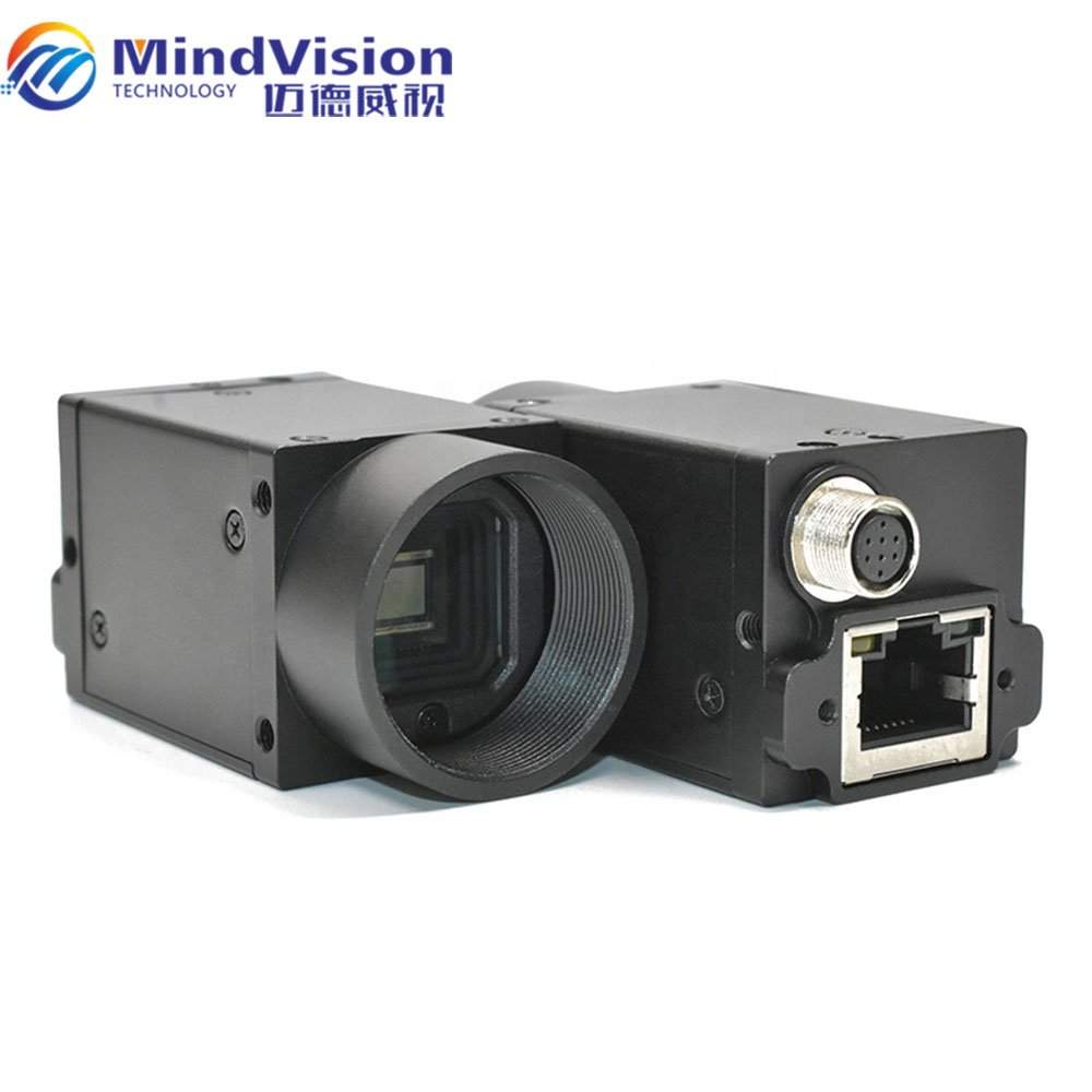 MindVision High Speed 1.2MP 1/3'' Rolling Shutter GigE Industrial Camera 60.5FPS CMOS Ethernet Camera C Mouth for Machine Vision