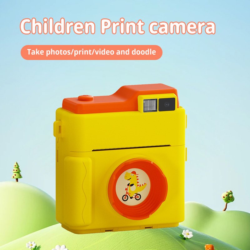 Yuniq Mini Camera For Kids 1200Mah 2.4 Inch Large Screen Instant Kids Girls Instantane Camera Multi-Lingual Kids Camera Lk-002