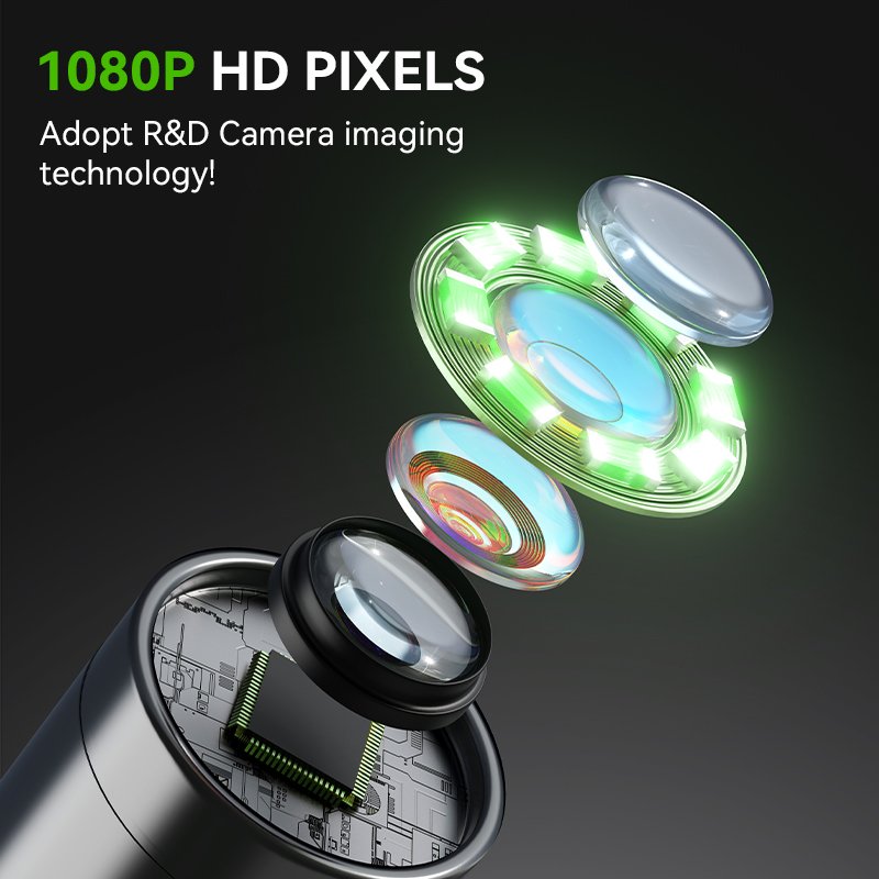 ANESOKG45 Diagnostic Tools Device Industrial Endoscope Gold Testing Equipment Digital Borescope Inspection Full Hd Analog Camera