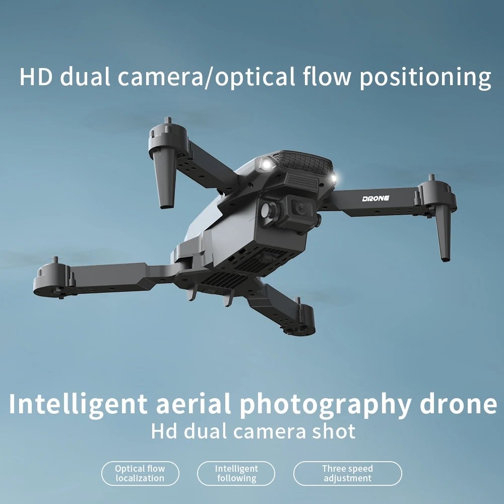 Foldable Quadcopter Dron Helicopter Toys Gift E88 Pro WIFI FPV Drone Wide Angle HD 4K 1080P Camera drone with Height Hold