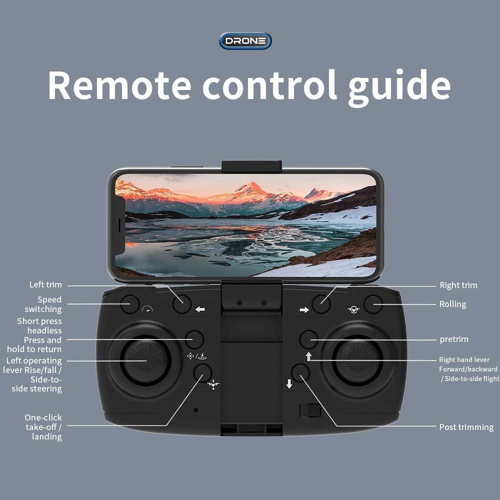 Foldable Quadcopter Dron Helicopter Toys Gift E88 Pro WIFI FPV Drone Wide Angle HD 4K 1080P Camera drone with Height Hold