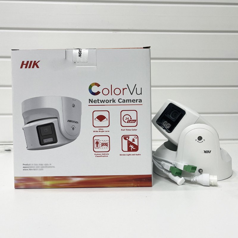 DS-2CD2387G2P-LSU/SL Original hik Dual Lens AcuSense 8MP 4K Panoramic ColorVu Fixed Turret Network Camera DS-2CD2387G2P-LS