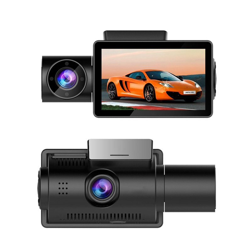3.0 Inch Screen Front and Back Car Dvr Dashcam Mini Camera for Car Front Recording
