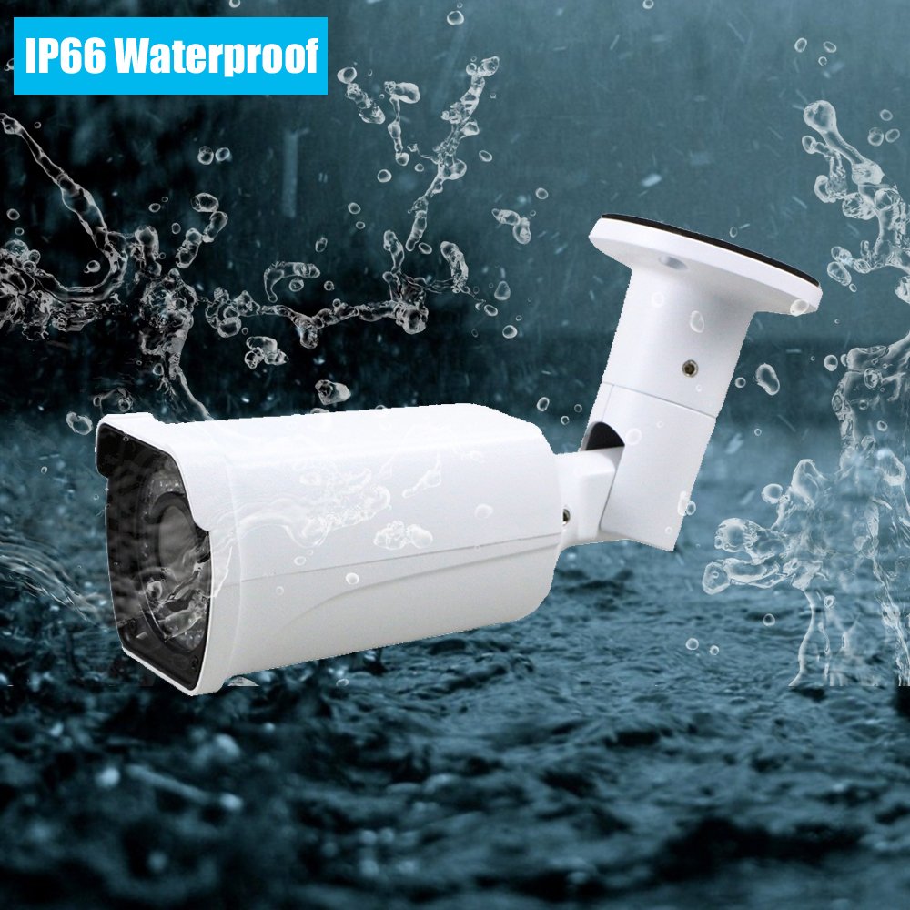 Full HD analog AHD camera 1080p 2.0mp varifocal lens 2.8-12mm manual zoom outdoor waterproof security cctv camera ir day night