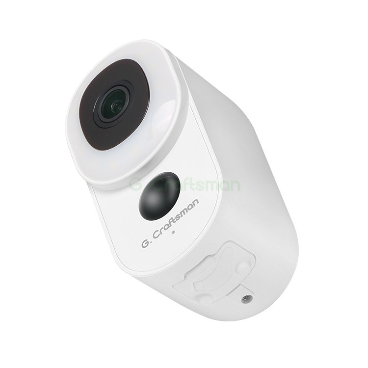 L2(AG) G.Craftsman 3MP WIFI Solar Panel Home Security Wireless Surveillance Camera CCTV with Rechargeable battery PIR Cloudedge
