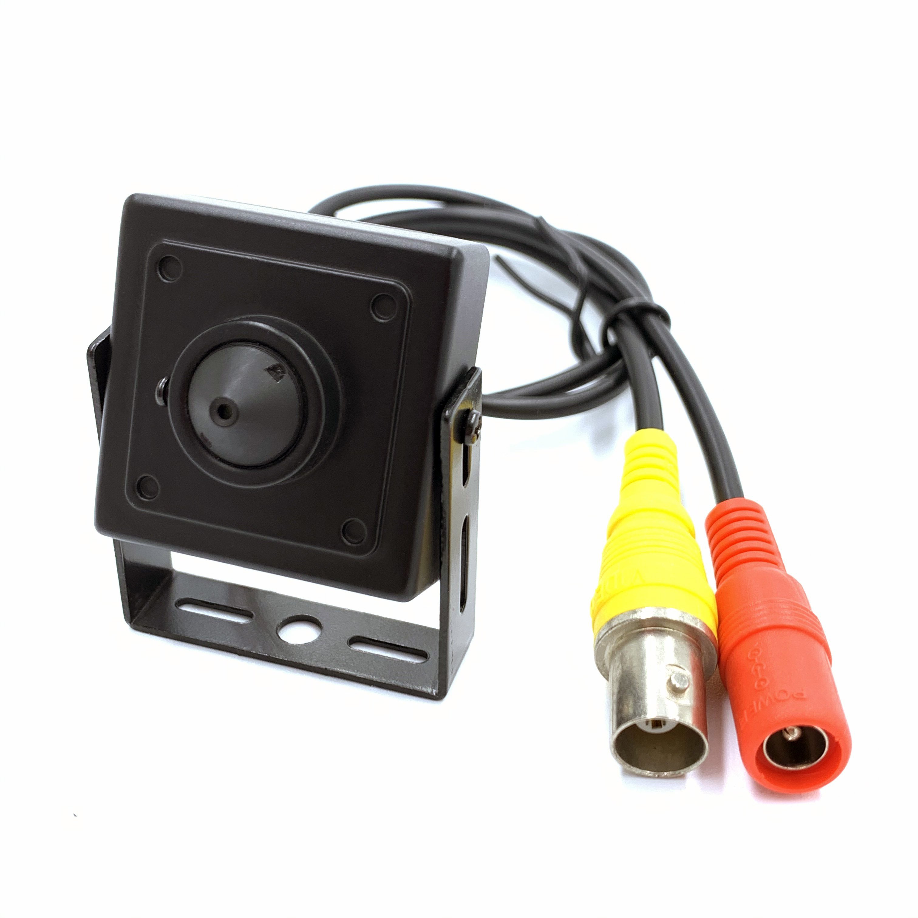 MINI CCD Camera 420/480/550/600/700TVL 34*34mm 3.7mm Pinhole Lens Optional 2.1/2.5/2.8/6/8/12/16mm Pinhole Lens