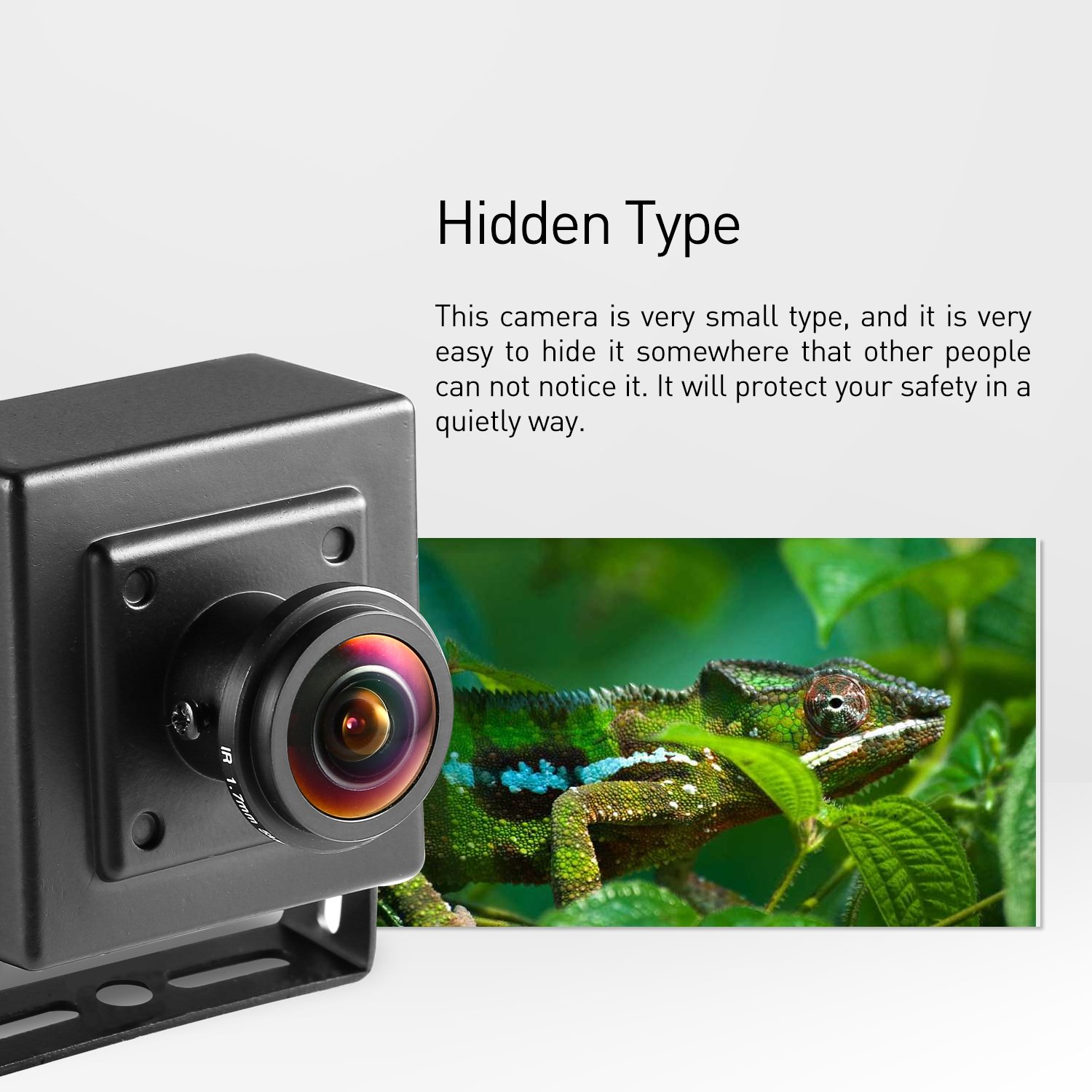 REVODATA Mini 5MP PoE IP Camera Fisheye Lens Indoor Security Surveillance Mini IP Camera POE CCTV Metal