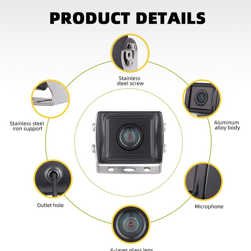 Manufacturer ODM HD Waterproof 1/3 Color CMOS Mini Car Rear View Camera