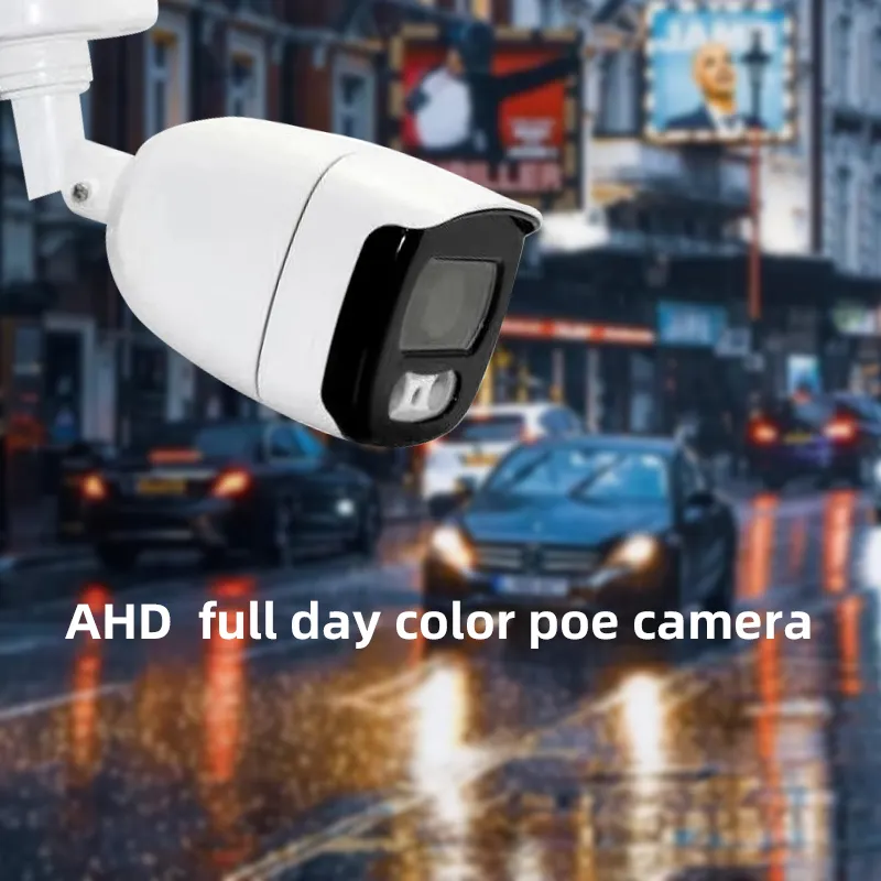 Private Logo Camera Analogica Black White Color Night Vision 2MP 5MP Plastic Bullet Analog Camera De Securite Bullet Camara