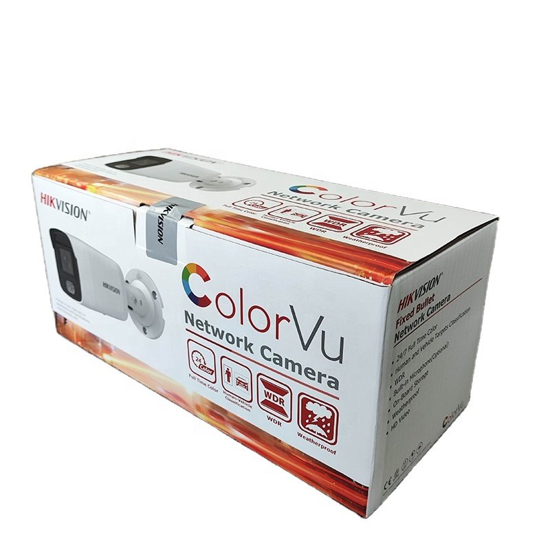 Hik DS-2CD2087G2-LU 4 K ColorVu Fixed Bullet Network Camera 24/7 colorful imaging with MIC