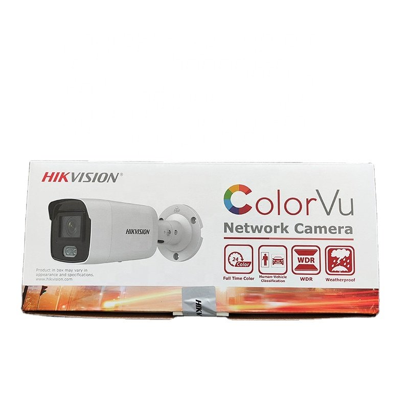 Hik DS-2CD2087G2-LU 4 K ColorVu Fixed Bullet Network Camera 24/7 colorful imaging with MIC