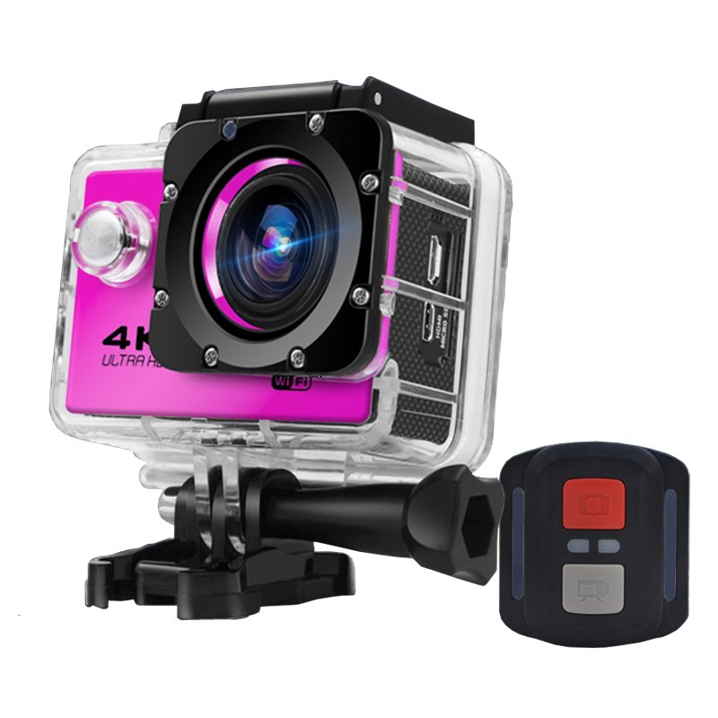 Outdoor Waterproof Camera Handheld / Cycling Sports Headwear DV Diving 4K HD Mini Action Sport Camera
